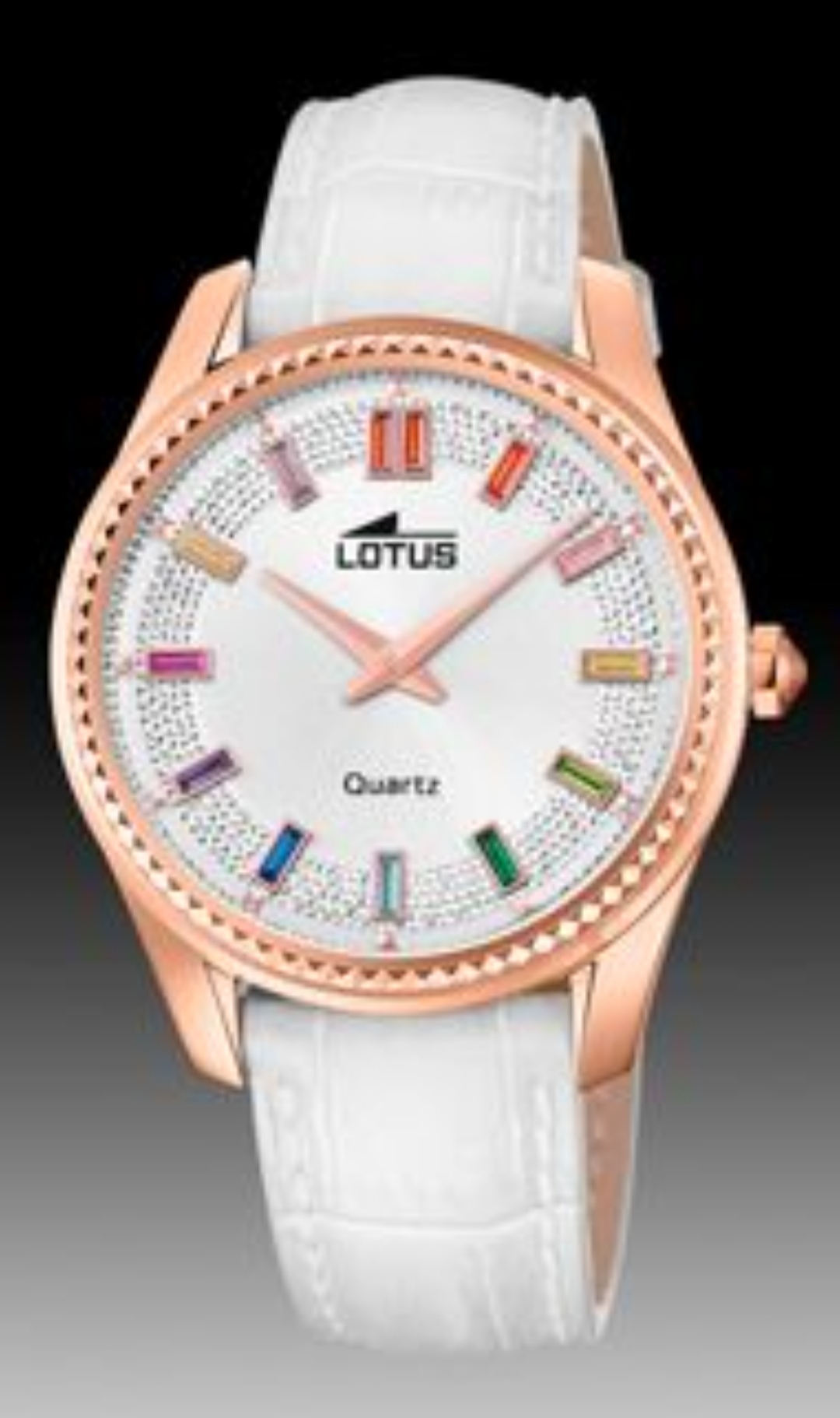 Lotus Bliss 18901 Blanco Multicolor Oro Rosa